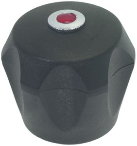 РУЧКА КРАНА ПОДАЧИ ВОДЫ - КРАСНАЯ