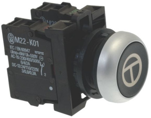 КНОПКА ЧЕРНАЯ "Т"