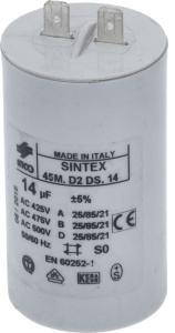 КОНДЕНСАТОР 14 МКФ MYTHOS NUOVA SIMONELLI 15030067