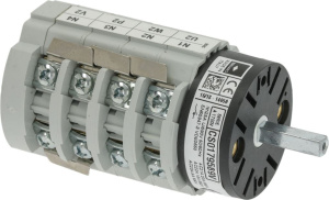 ПАКЕТНЫЙ ПЕРЕКЛЮЧАТЕЛЬ, ПОЗИЦИИ 0-2 20А 600В