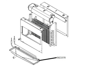 ПОДДОН ДЛЯ КОНДЕНСАТА 420X110 MM SAGI 36Z2370