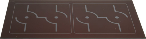 5122463. СТЕКЛО КЕРАМИЧЕСКОЕ EGO 720X360/R/6