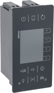 КОНТРОЛЕР TCJ/K/PT100 EVCO EV8318J4