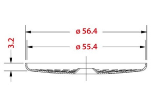 СЕТОЧКА Ø 56,5 ММ IMS SI200IM