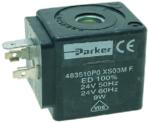 1120580. КАТУШКА PARKER XS 24VAC 50/60ГЦ 9ВТ