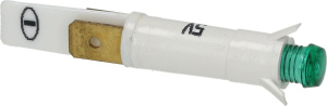 ИНДИКАТОРНАЯ ЛАМПА ЗЕЛЕНАЯ 5VDC