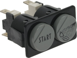 ПАНЕЛЬ С ПУСКОВОЙ КНОПКОЙ ОПОЛАСКИВАТЕЛЯ