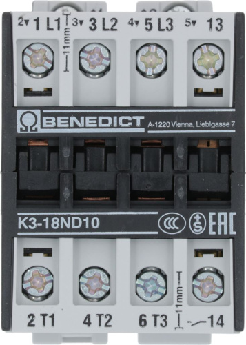 3454053. КОНТАКТОР BENEDIKT/JAGER  K3-18ND10 ELECTROLUX PROFESSIONAL 003598