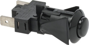 ПЕРЕКЛЮЧАТЕЛЬ ОДНОПОЛЯРНЫЙ ЧЕРНЫЙ 16A 250V