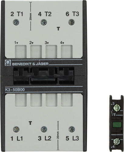 5047949. КОНТАКТОР BENEDIKT/JAGER K3-50B00 RATIONAL 40.03.693S