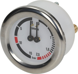 МАНОМЕТР НАСОСА БОЙЛЕРА Ø 63 ММ