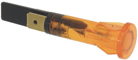 1221012. ЛАМПА ИНДИКАТОРНАЯ ЖЕЛТАЯ 230V CIMBALI 530-107-400