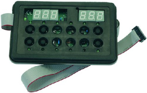 КНОПОЧНЫЙ ПРИБОРНЫЙ ЩИТОК В СБОРЕ