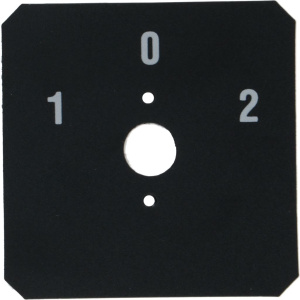 КЛЕЯЩАЯСЯ ЭТИКЕТКА 1-0-2 ЧЕРНАЯ 58X58 MM