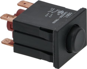 ПРЕРЫВАТЕЛЬ ЧЕРНЫЙ 16A 250V RATIONAL 3016.1430