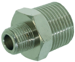 НИКЕЛИРОВАННЫЙ ПАТРУБОК Ø 1/8"M-3/8"M