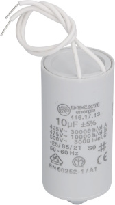 КОНДЕНСАТОР С КАБЕЛЕМ 10 ΜF