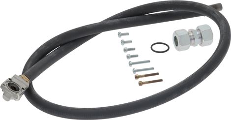 WB509637. GAS PIPE 1550MM LONG P3 WITH FIXING ACCE CONVOTHERM 2616518