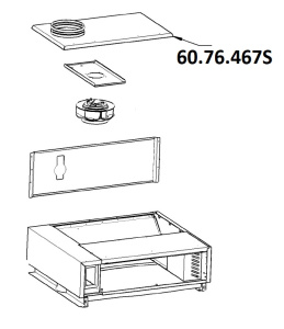 ПАНЕЛЬ ВОЗДУХОВОДА RATIONAL 60.76.467S
