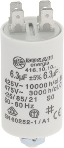 КОНДЕНСАТОР 6,3МКФ 450В 50/60ГЦ