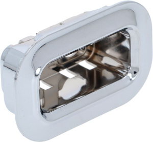 ГНЕЗДО КНОПКИ ГОРЯЧЕЙ ВОДЫ ХРОМИРОВАННОЕ