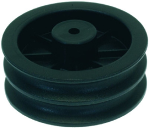 ШКИВ ДВИГАТЕЛЯ ПЛАСТМАССОВЫЙ Ø 75 ММ