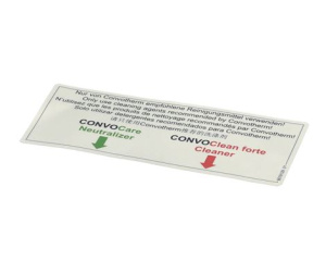 ADHESIVE LABEL, CLEANER CONNECTION CONVOTHERM 6019129