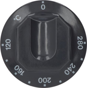 ЧЕРНАЯ РУЧКА Ø 70 ММ  120-280°C