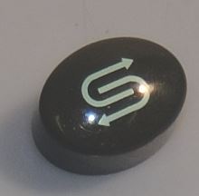 ЭЛЛИПТИЧЕСКАЯ КНОПКА 17Х13 ММ ОЧИСТКА