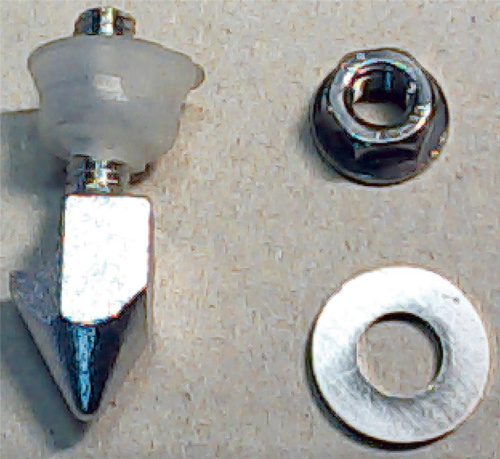 WB508882. DOOR CATCH BLOCK OES MINI WITH FIXING AC CONVOTHERM 2518778