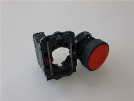 5068740. ГЛАДКАЯ МАТОВАЯ КРАСНАЯ КНОПКА В СБОРЕ