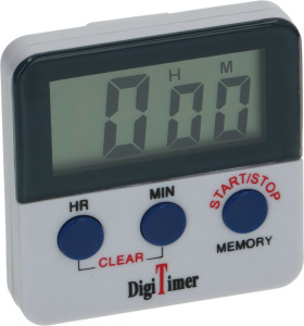 ЦИФРОВОЙ ТАЙМЕР 99'E 59" БЕЛЫЙ