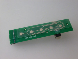 КНОПОЧНАЯ ПАНЕЛЬ ЛЕВ. С ПЛАТОЙ 190X42 MM