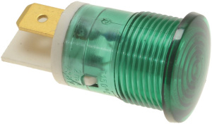 ЗЕЛЕНАЯ ЛАМПА ИНДИКАТОРА 230 В