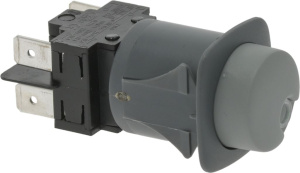 ПЕРЕКЛЮЧАТЕЛЬ БИПОЛЯРНЫЙ ЧЕРНЫЙ 16A 250V