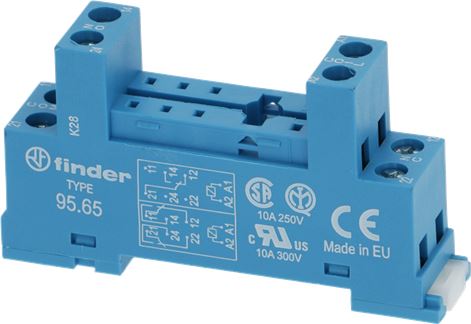 40E5173. ЦОКОЛЬ С КЛЕММАМИ FINDER 95.65