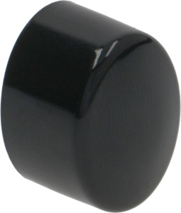 КНОПКА ЭЛЛИПТИЧЕСКАЯ, ЧЕРНАЯ