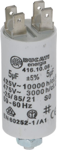 КОНДЕНСАТОР 5МКФ 450В 50/60ГЦ ELECTROLUX PROFESSIONAL 0005200230