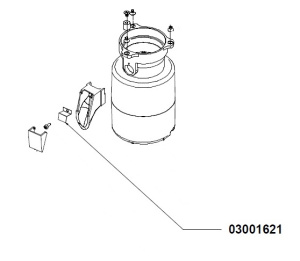 ДЕФЛЕКТОР ЖЕЛОБА MICROBAR NUOVA SIMONELLI 03001621
