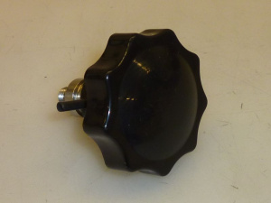 РУЧКА КАРЕТКИ ЧЕРНАЯ Ø 50 MM ПАЛЕЦ M8