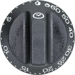РУЧКА ЧЕРНАЯ Ø 54 ММ 0-60°C SMEG 764974462