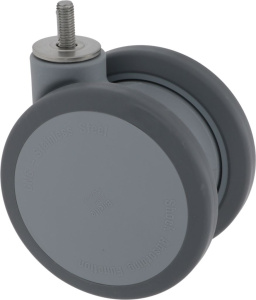 КОЛЕСО ПОВОРОТНОЕ БЕЗ ТОРМОЗА Ø125ММ (КОМПЛЕКТ 2ШТ) RATIONAL 87.01.933S