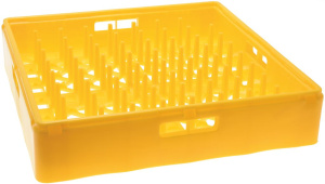 ЖЁЛТАЯ КОРЗИНА 500X500X100 ММ