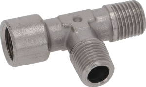 Т-ОБРАЗНЫЙ ФИТИНГ 1/4"M-1/4"M-1/4"F