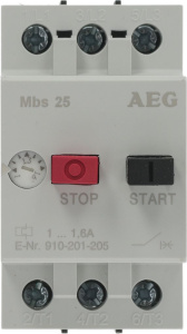 ЗАЩИТА МОТОРА  MBS25