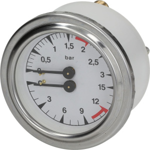 МАНОМЕТР БОЙЛЕРА-НАСОСА Ø 63 ММ