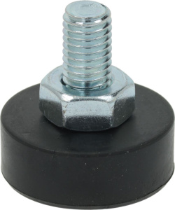 НОЖКА РЕЗИНОВАЯ  Ø 34 ММ ШТИФТ M10