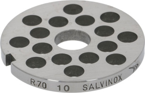 РЕШЕТКА ИЗ НЕРЖ.СТАЛИ МОД.R70/12/10 УНГЕР