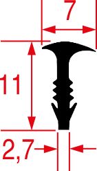 УПЛОТНИТЕЛЬ ФАСАДА ПЕЧИ