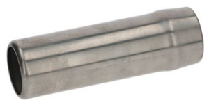 ПЕРЕПУСКНАЯ ТРУБКА Ø 40X125 ММ ИЗ НЕРЖАВЕЮЩЕЙ СТАЛИ